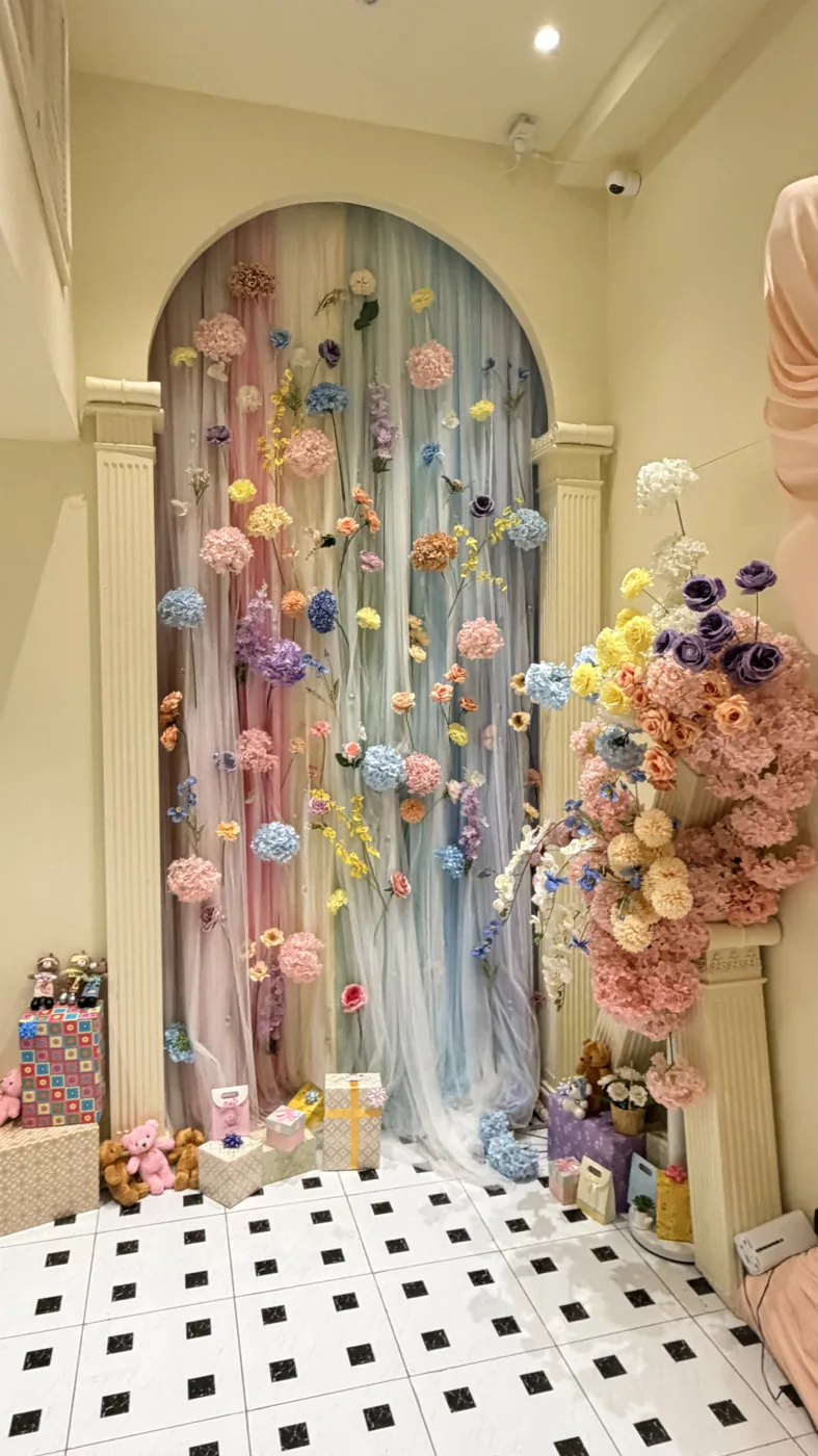 Flower Arch — Butter Bloom · Birthday Cake โดยมุมนี้ดี